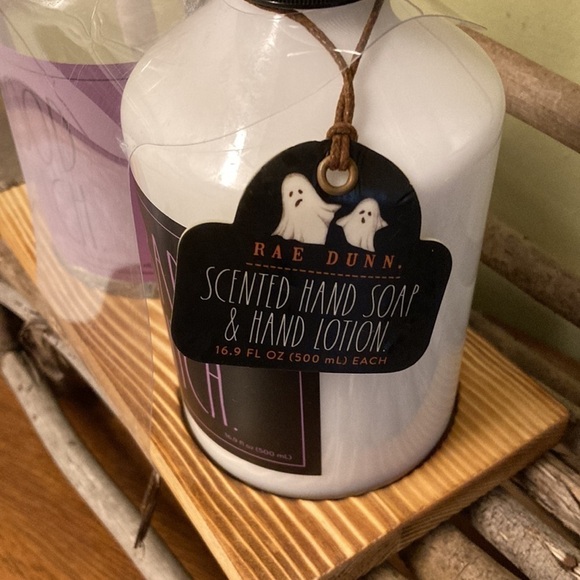 Rae Dunn GOOD WITCH BAD WITCH Halloween Scented Hand Soap & Hand Lotion - Picture 3 of 5